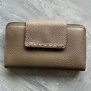 All Saints Kita Japanese Leather Wallet